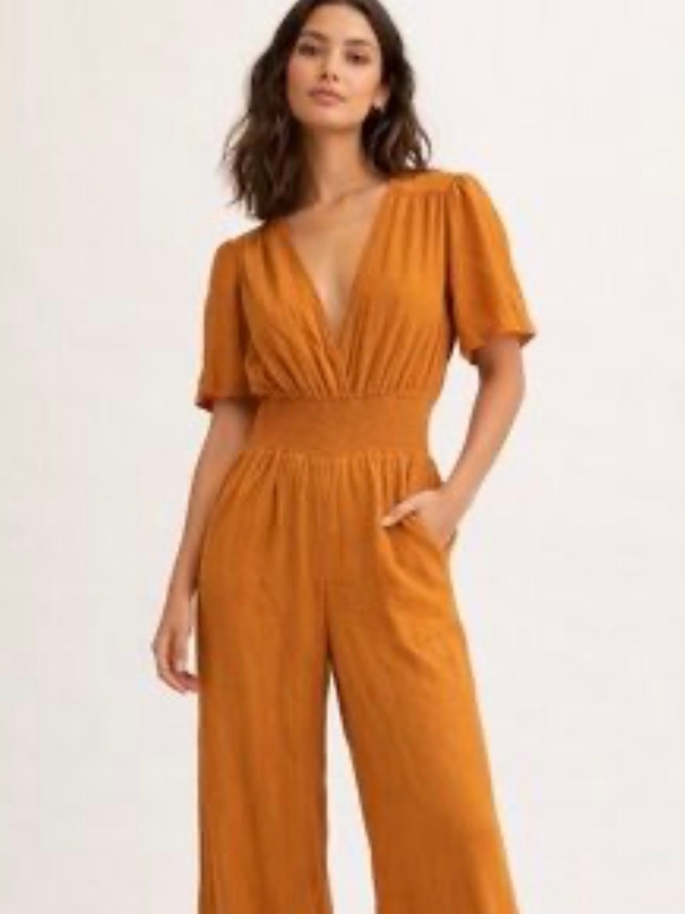 Wilfred Llana Jumpsuit in Mustard